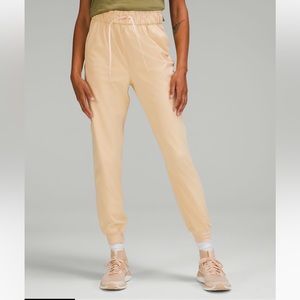 Lululemon Stretch High Rise Jogger Full Length Prosecco Size 12